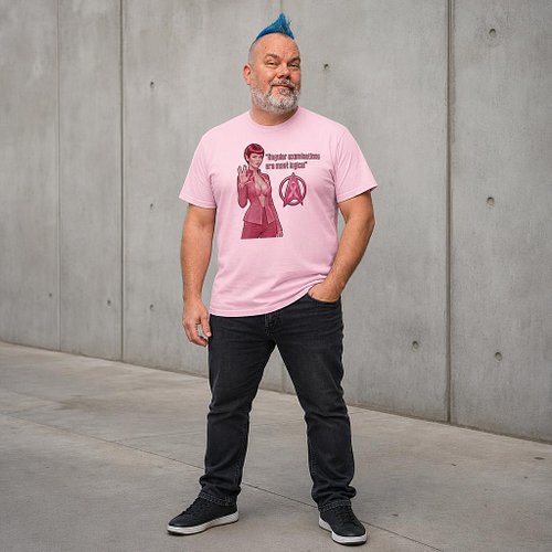 New at Tribble Stitch: Tribble Stitch Presents: T'Palpable Logic™ Breast Cancer Awareness Comfort Colors® Tee. Bold, comforta...