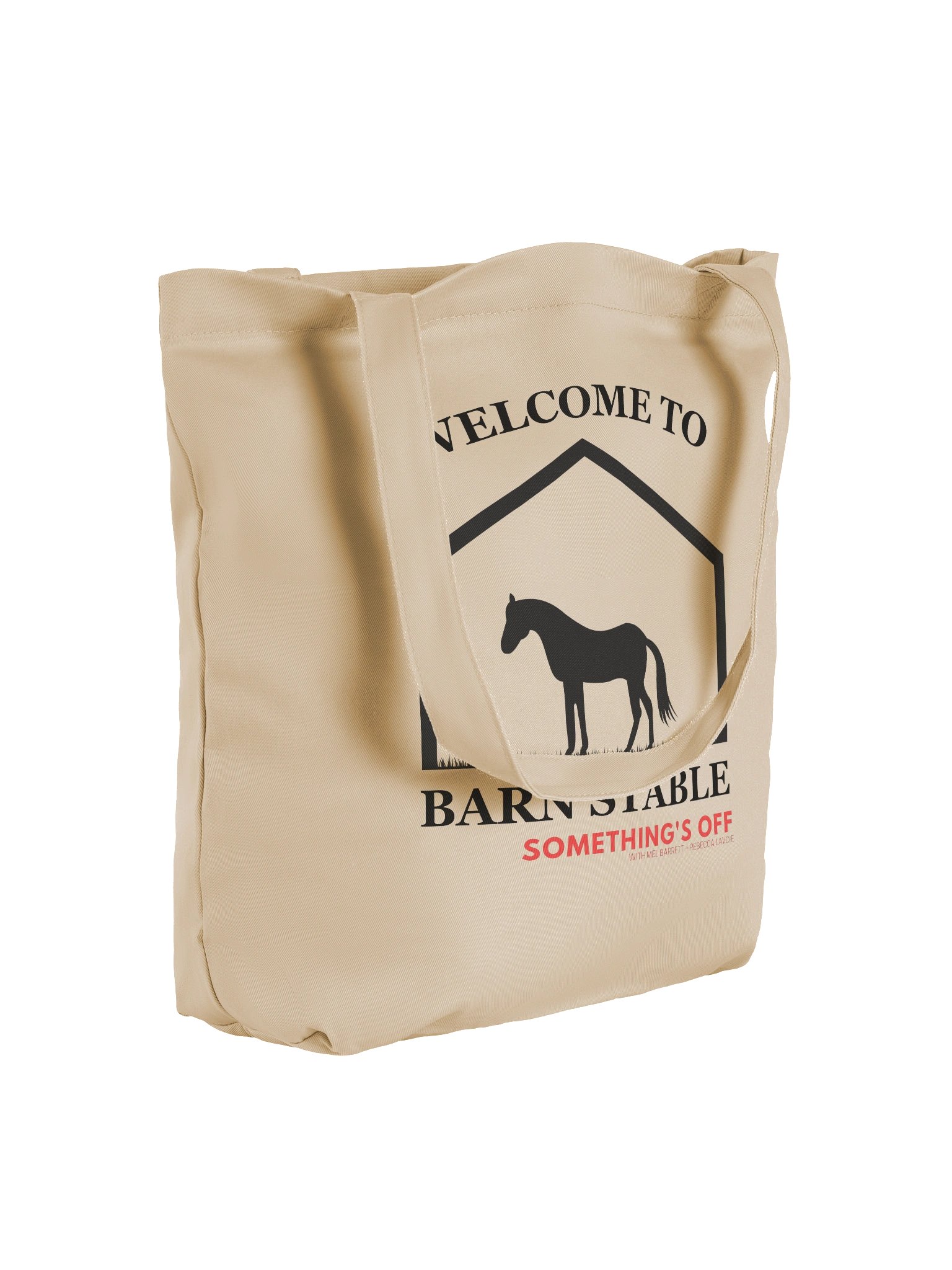 "Welcome to Barn Stable" tote product image (4)