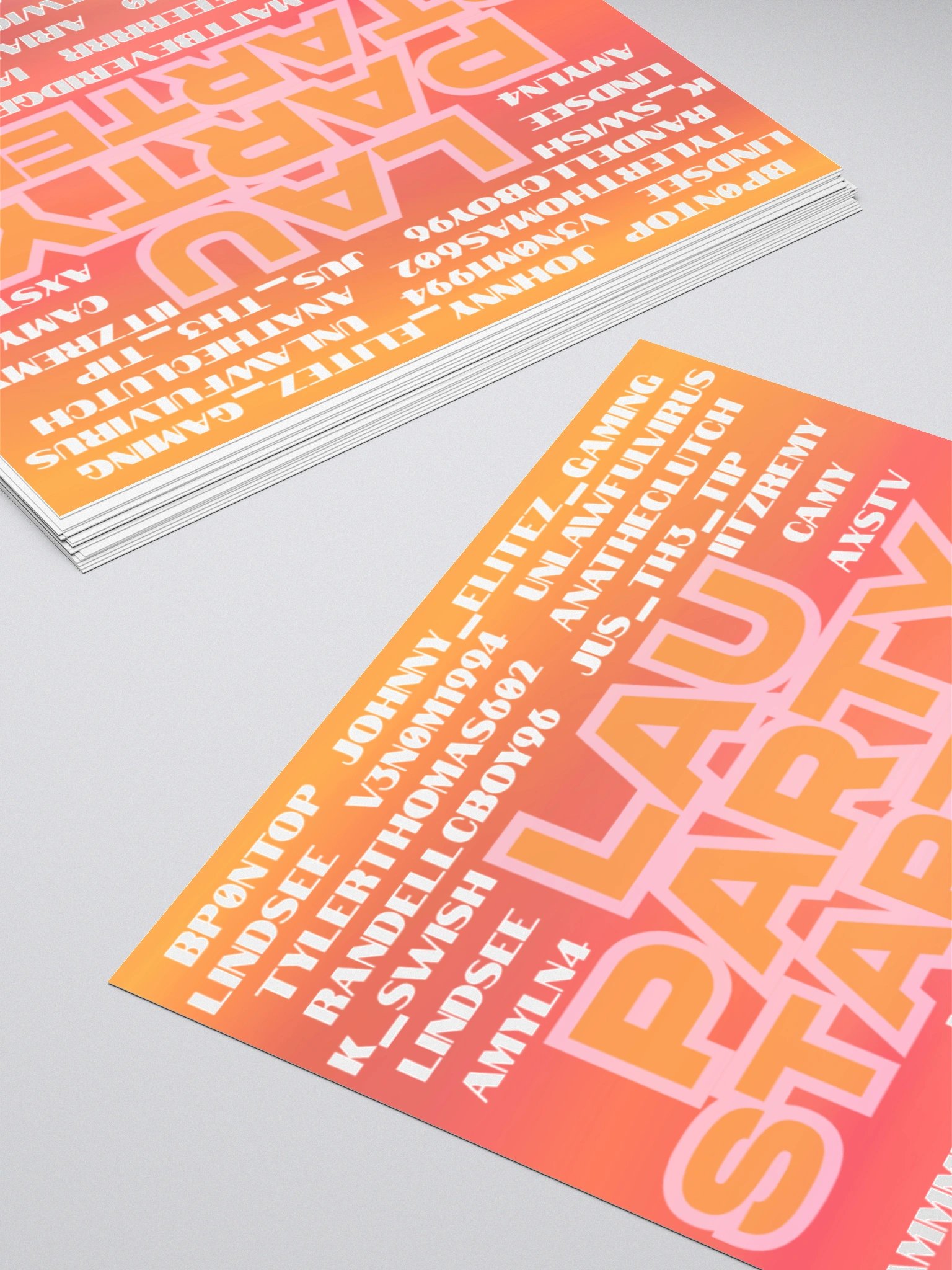 Lau Bday Stream Sticker product image (8)