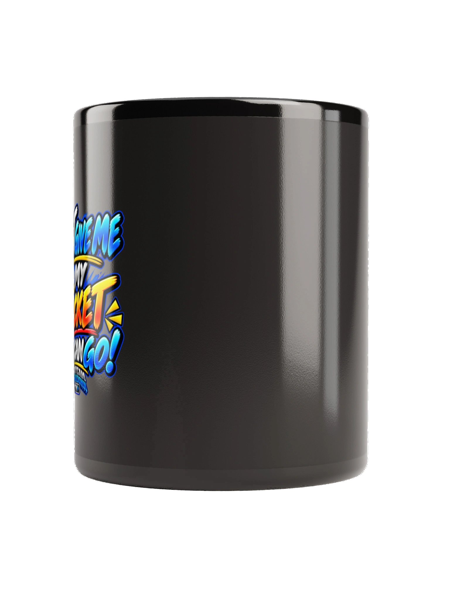 Bodycam Breakdown TV - Just Give Me My Ticket So I Can Go! Mug product image (4)