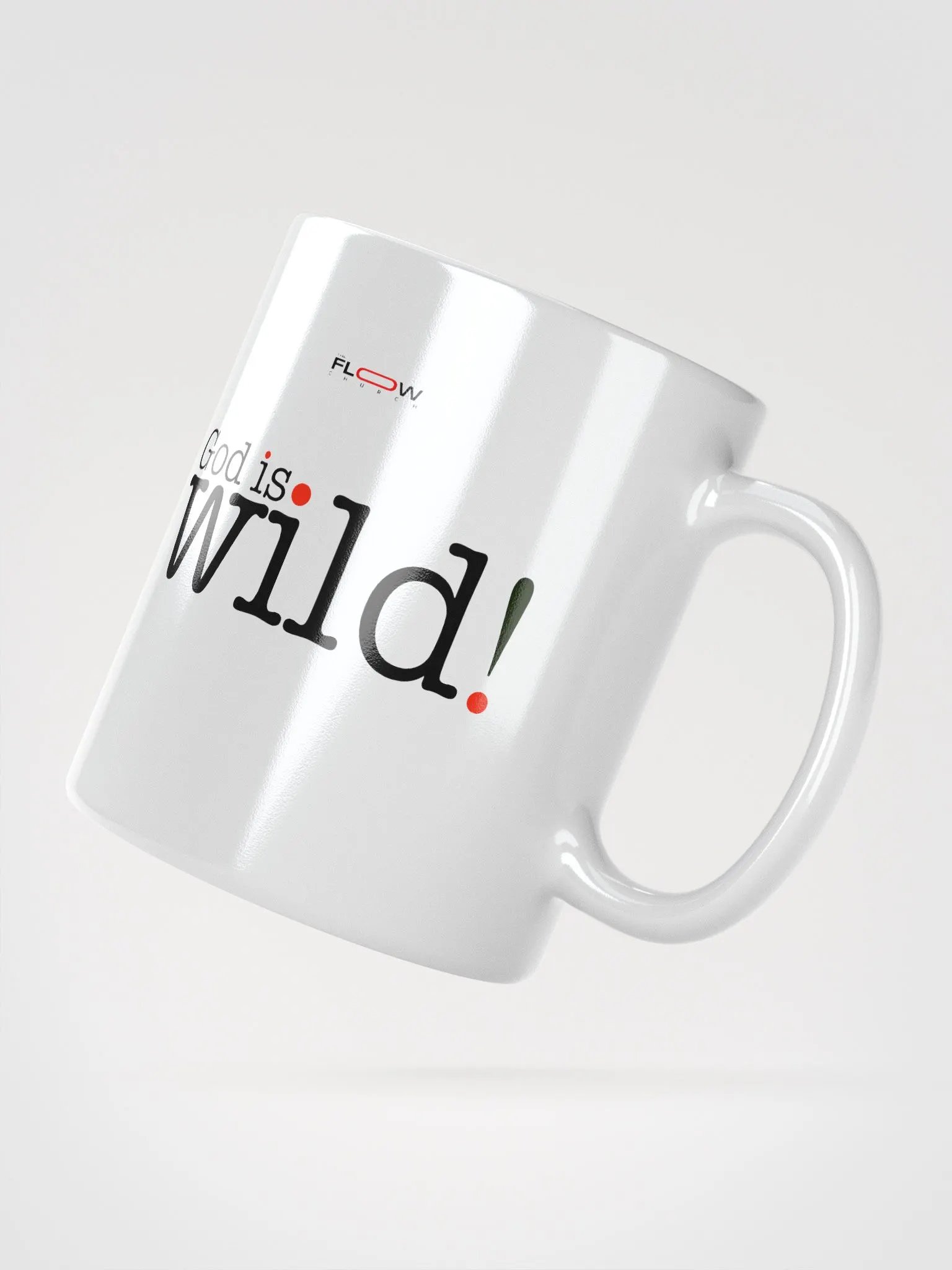God is Wild! Glossy Ceramic Mug product image (2)