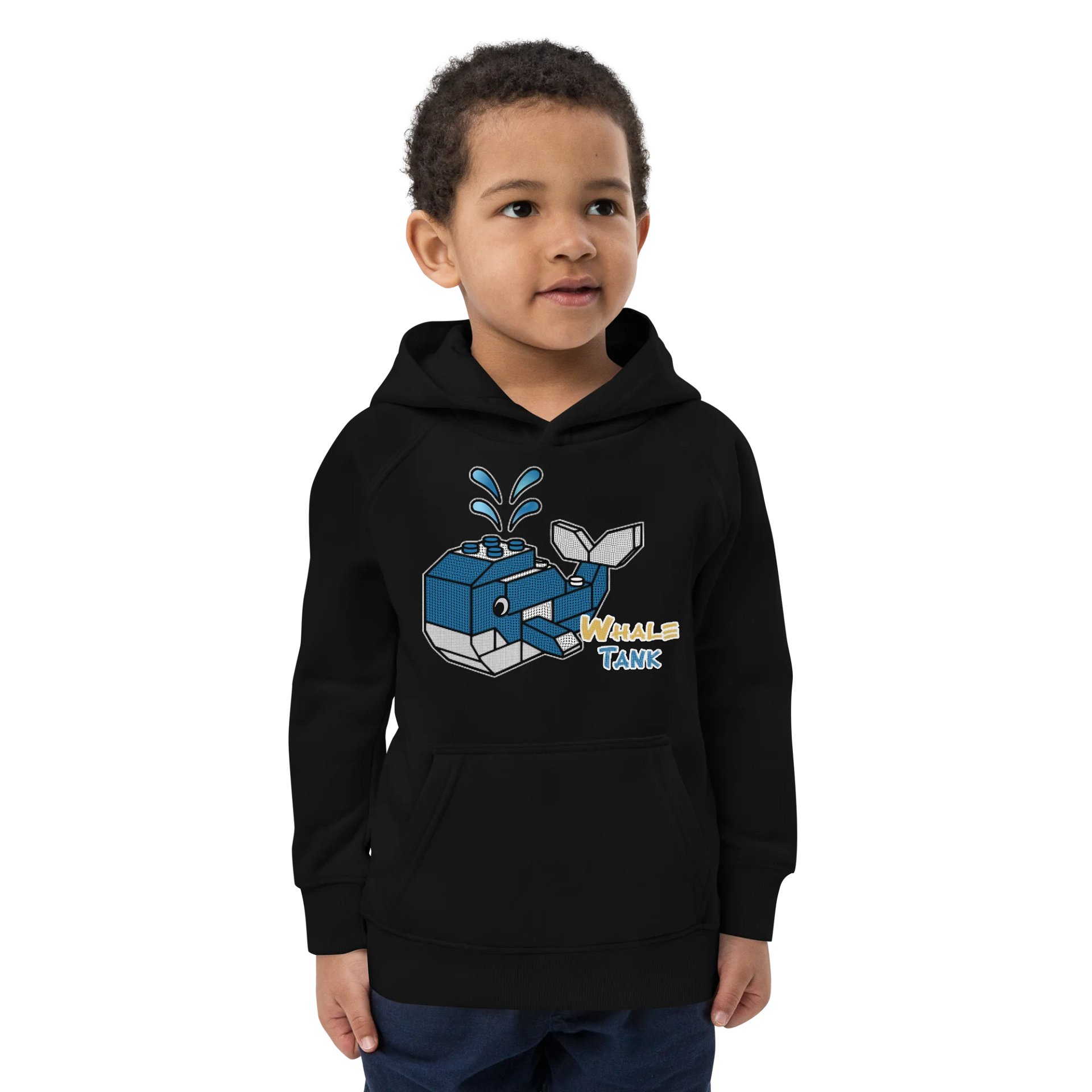 WHALE TANK Kids Eco Hoodie product image (4)