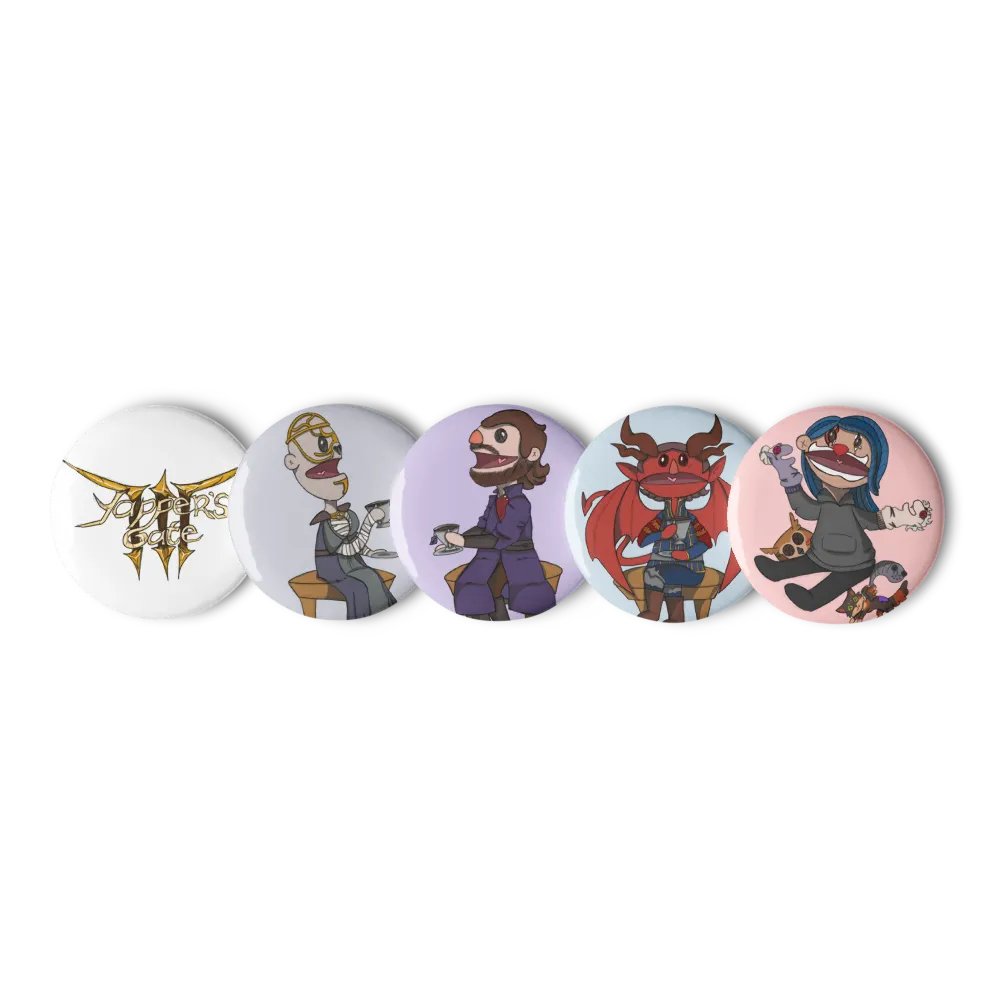 Yapper's Gate Button Pins product image (1)