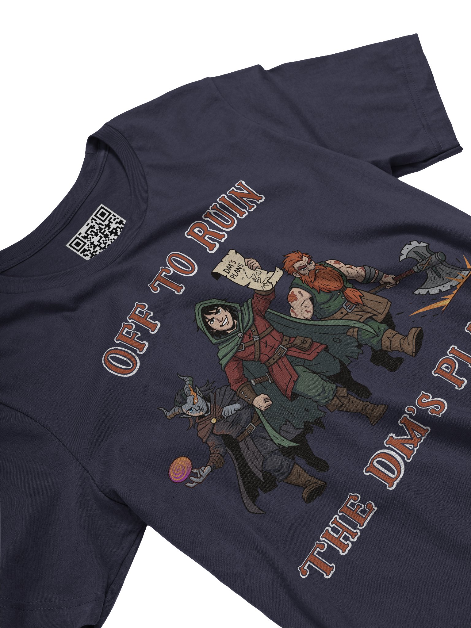 Off to Ruin the DM's Plans Supersoft T-Shirt product image (1)