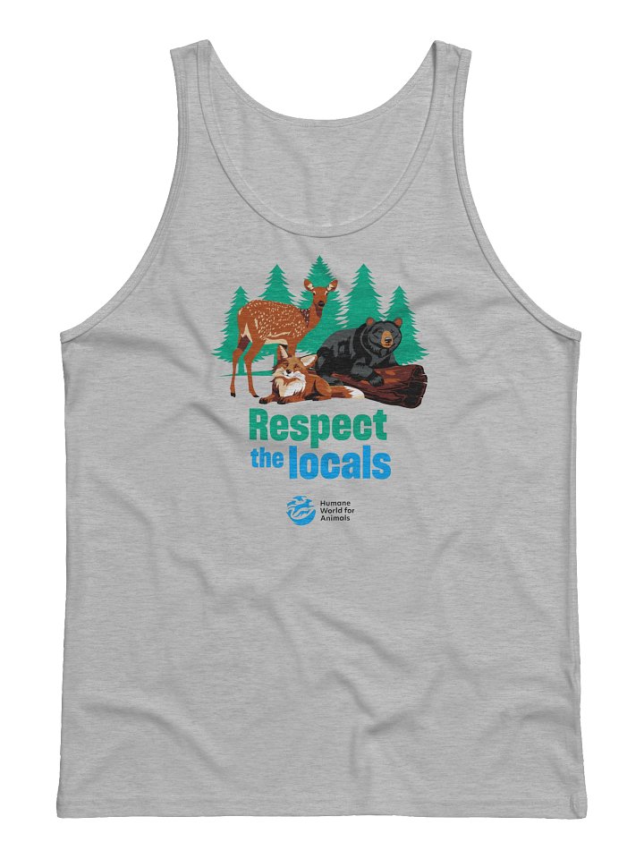 Respect the locals - Tank top product image (1)