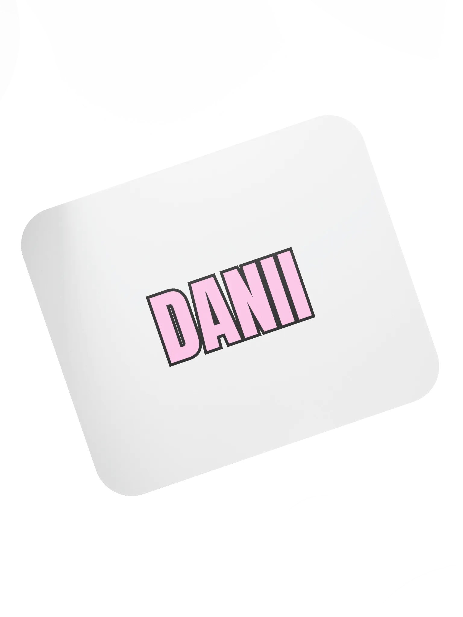 DANII PINK BLACK MOUSE PAD product image (7)