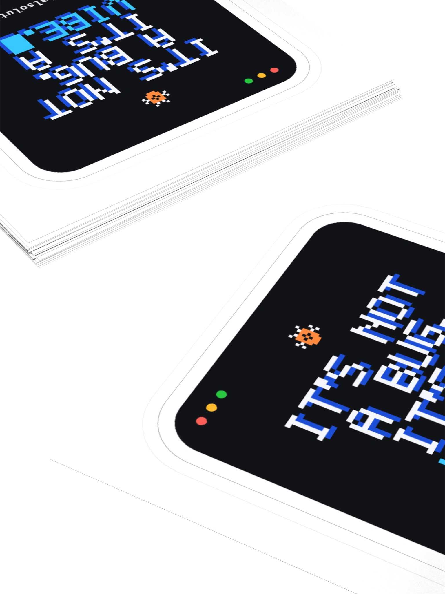 It's Not a Bug, It's a Vibe Sticker: Funny Developer Laptop Sticker product image (10)