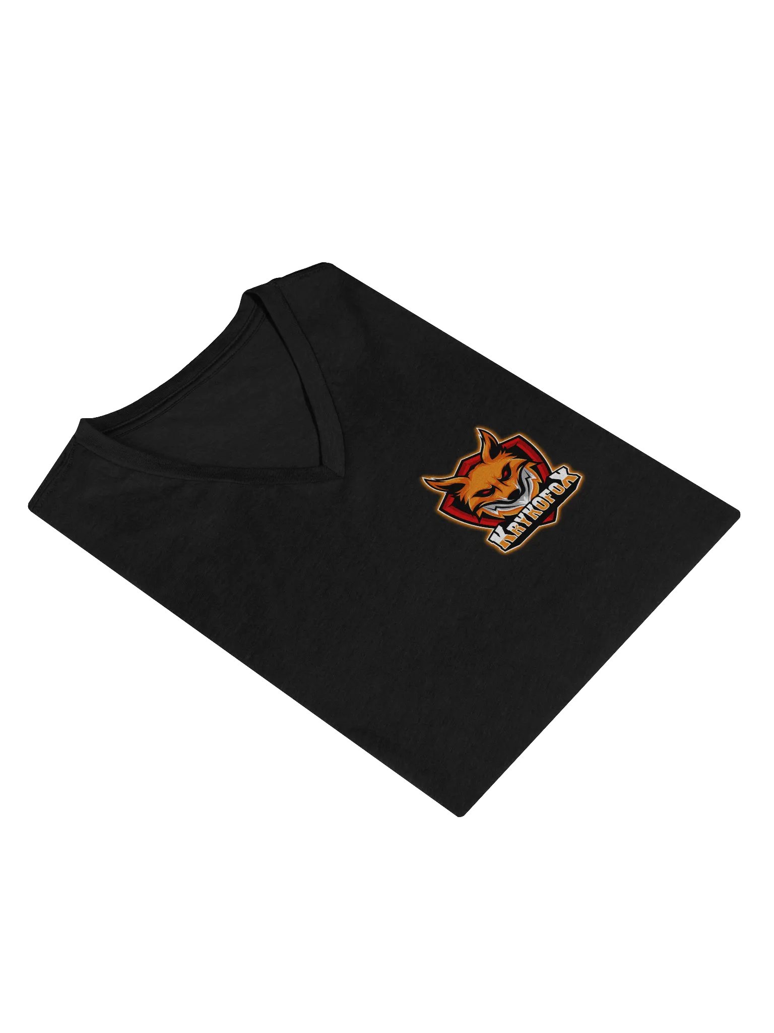 V-hals T-shirt product image (4)