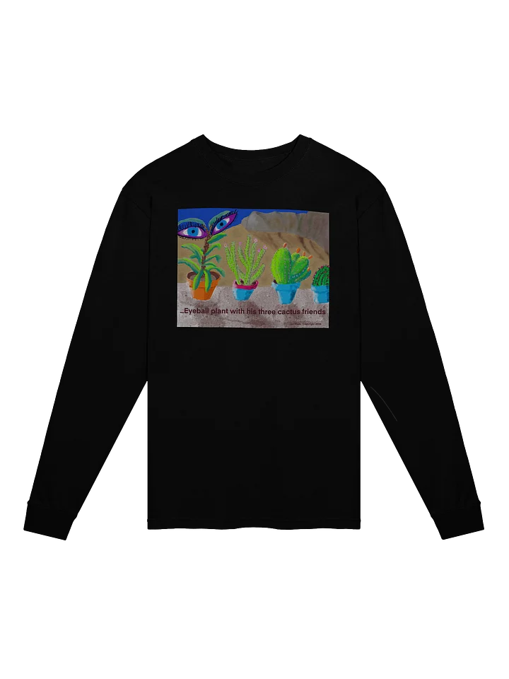 Whimsical Eyeball Plant Long Sleeve Shirt product image (1)