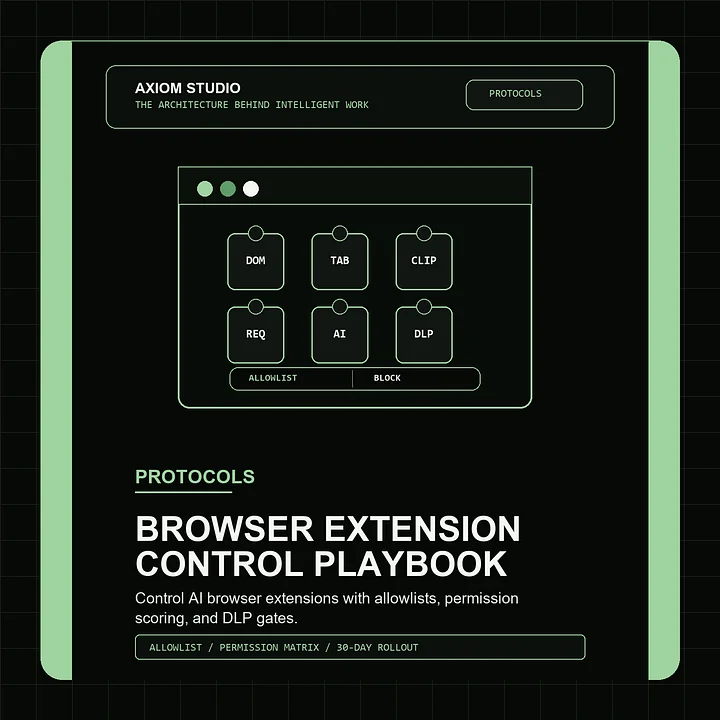 Enterprise AI Browser Extension Control Playbook product image (1)