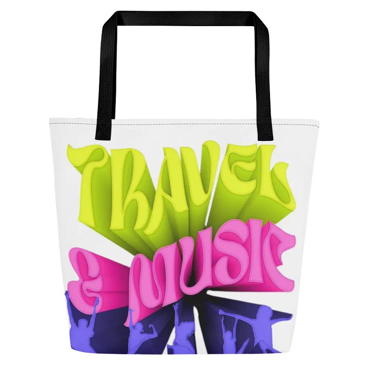 MCH Travel and Music Tote Bag product image (1)