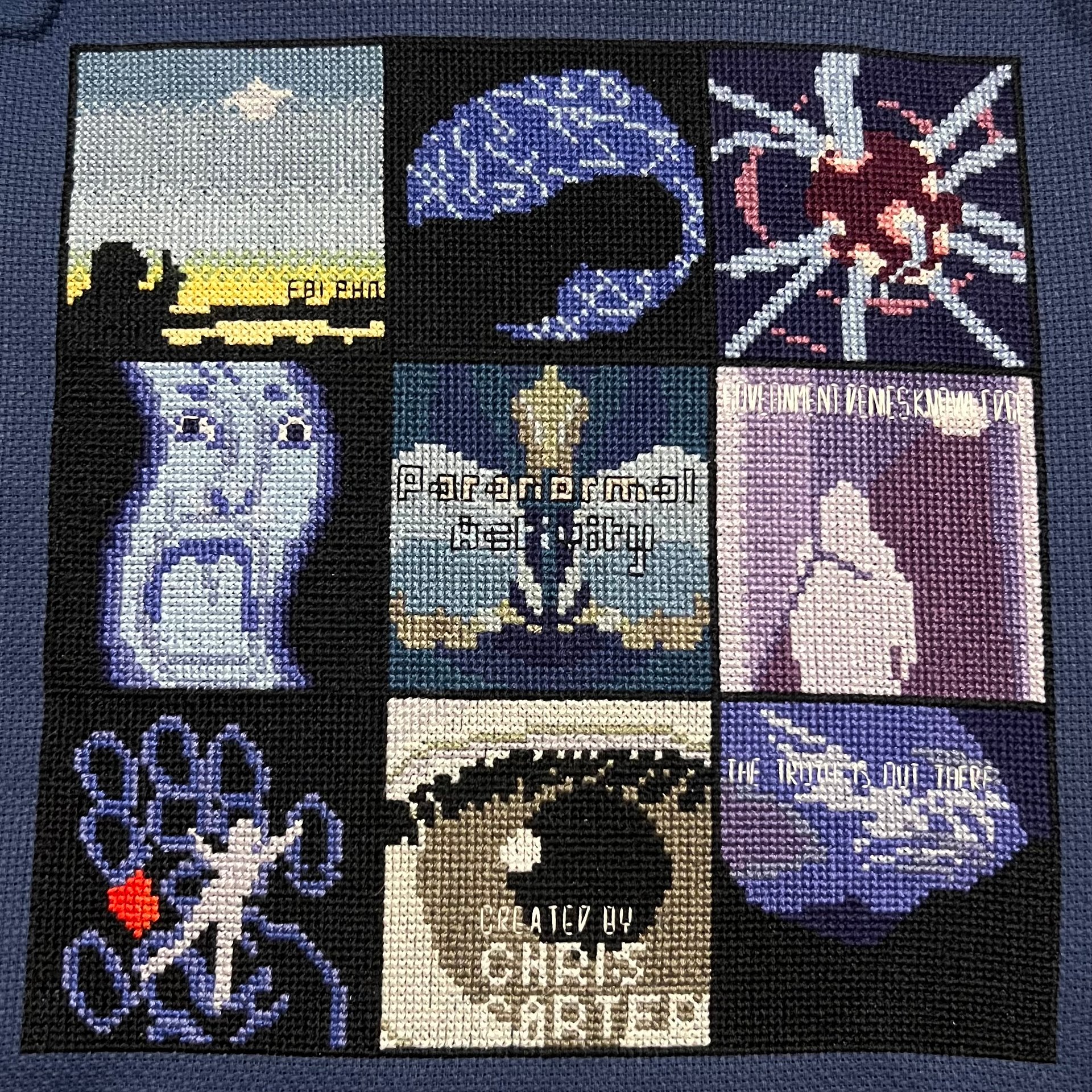 The X-Files Opening Sequence Sampler Pattern product image (1)