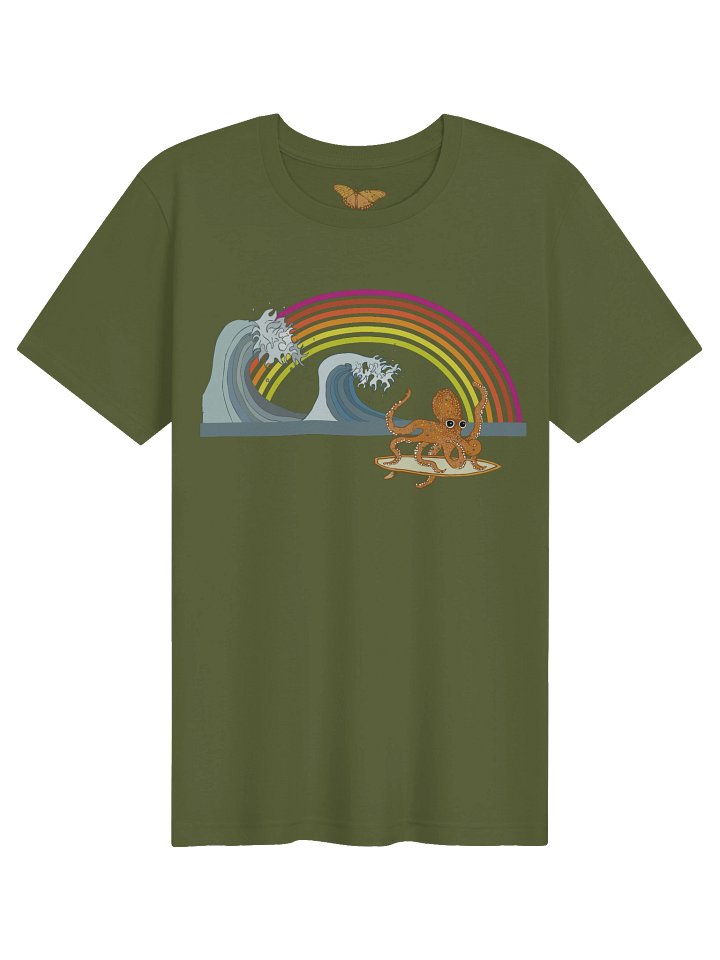 Octopus Wave Unisex T shirt product image (61)