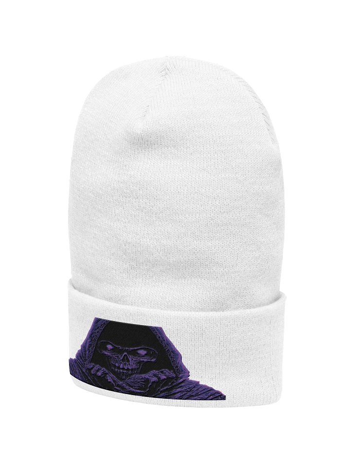 Neon Reaper Beanie - White Edition product image (2)
