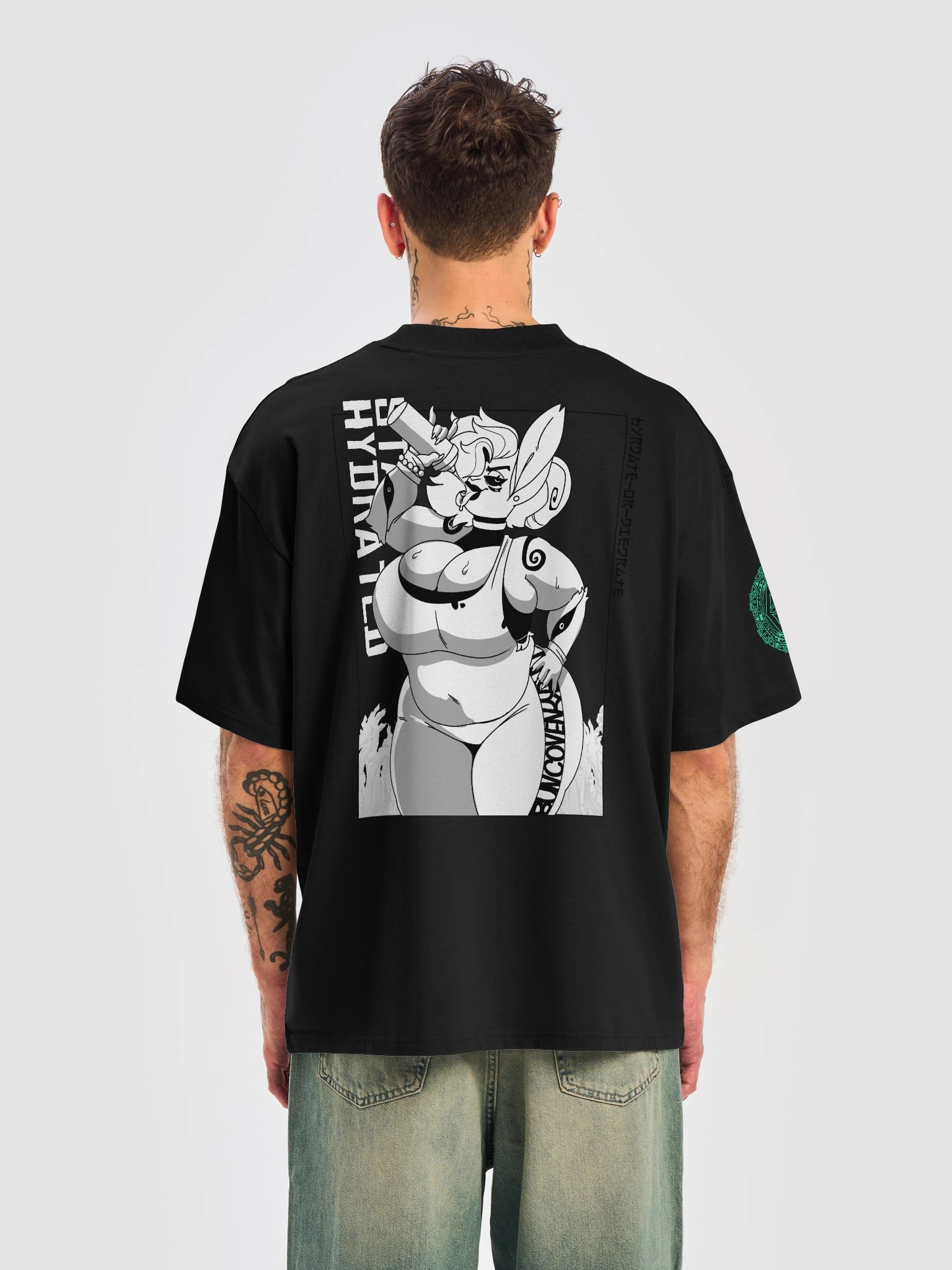 Hydrate Or Diedrate Oversized Tee product image (16)