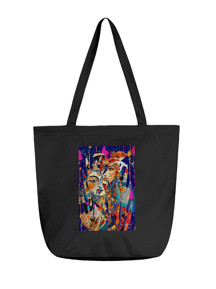Ethereal Faces Organic Tote Bag product image (1)