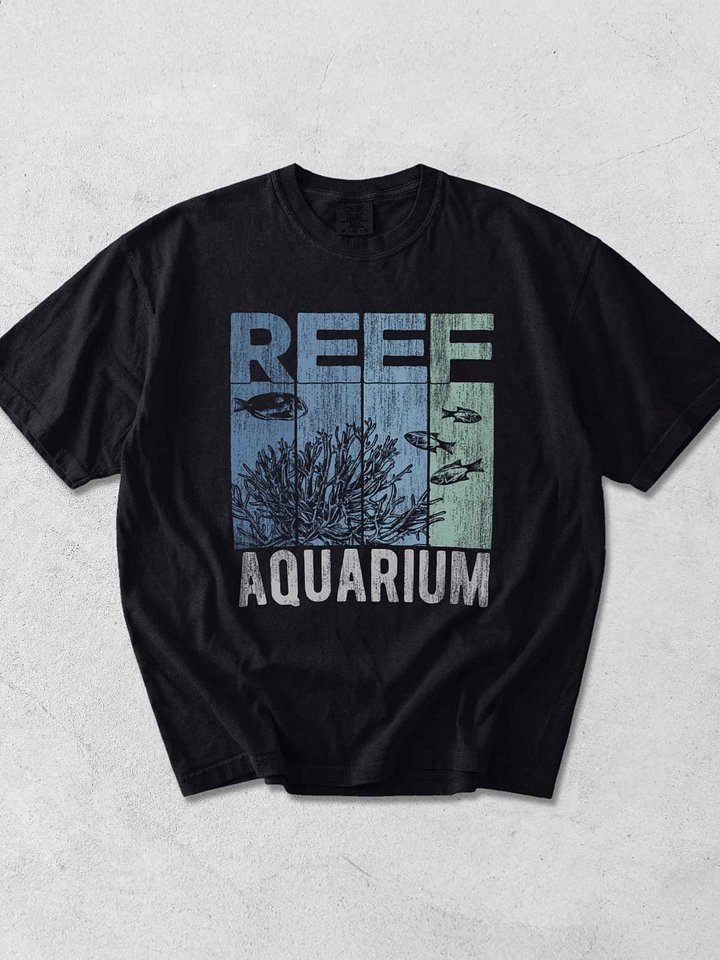 Reef Aquarium Shirt – Saltwater Coral Reef Tank Enthusiast Graphic Tee product image (1)