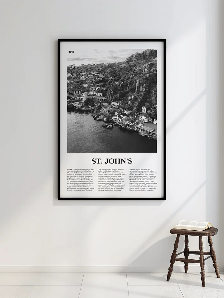 St. John's 03 Newspaper Poster | Framed product image (7)