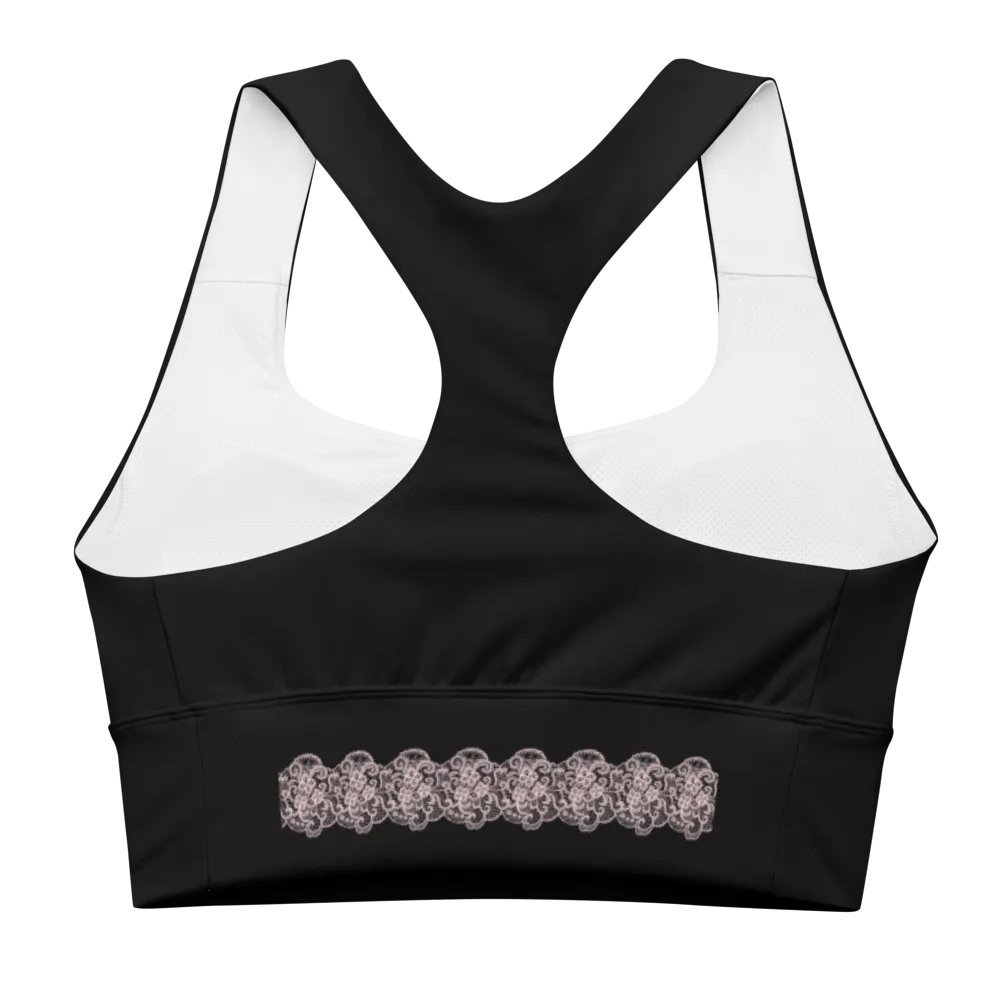 Lace Pink Premium Sportswear Longline Sports product image (7)