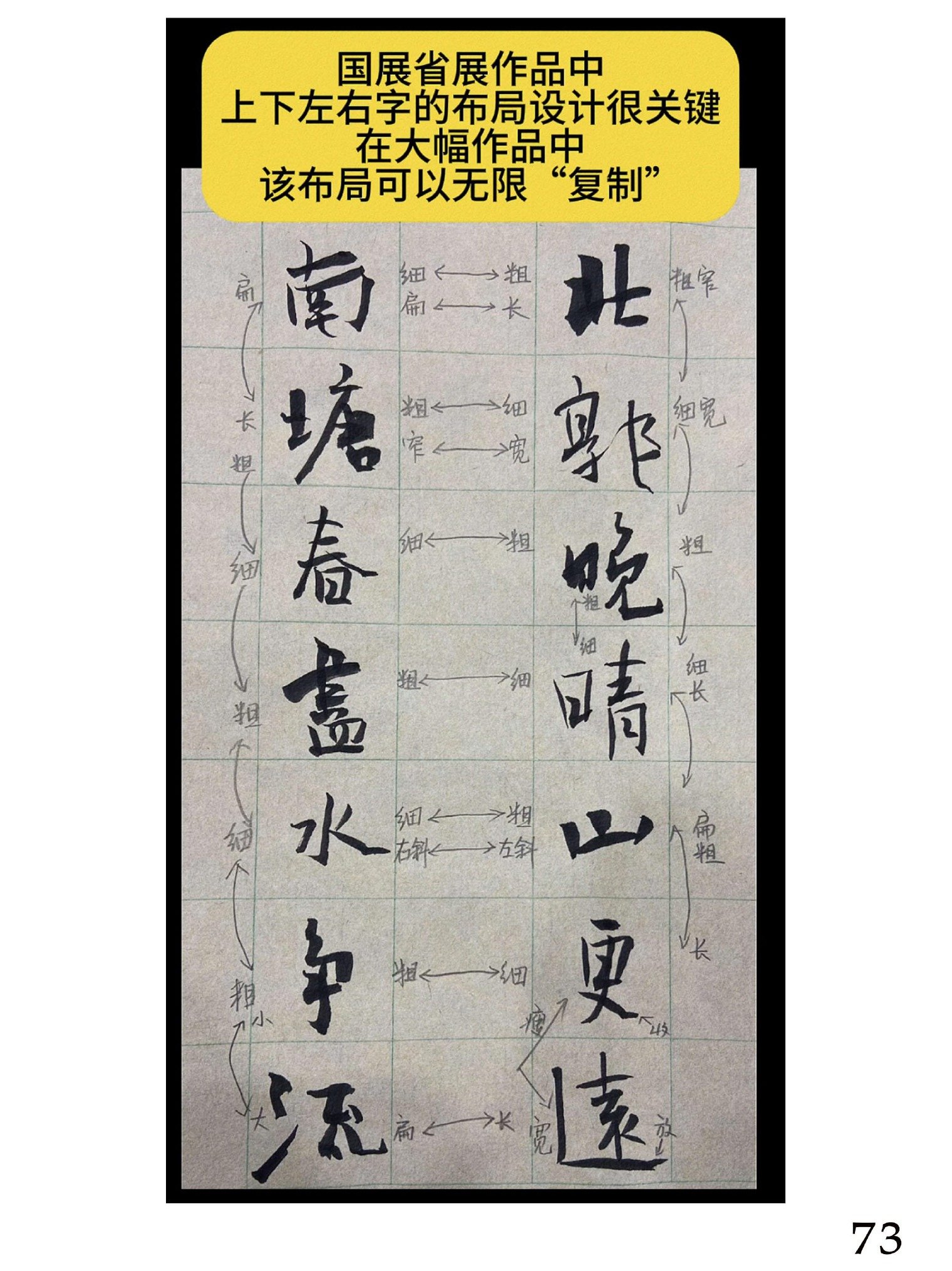 2025最新版魏碑零基礎到進階到創作一站式授課大綱共101頁（電子版教材，非實物） product image (6)