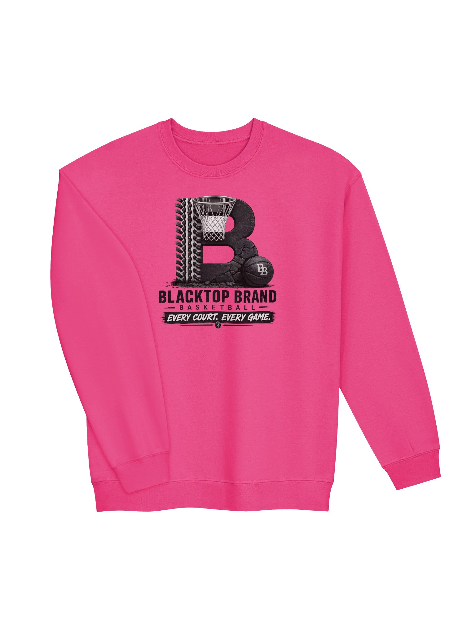 Blacktop Brand Basketball Crewneck product image (3)