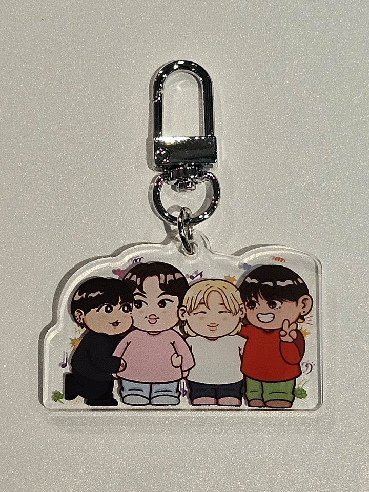 Vocal Line: Clear Keychain product image (1)