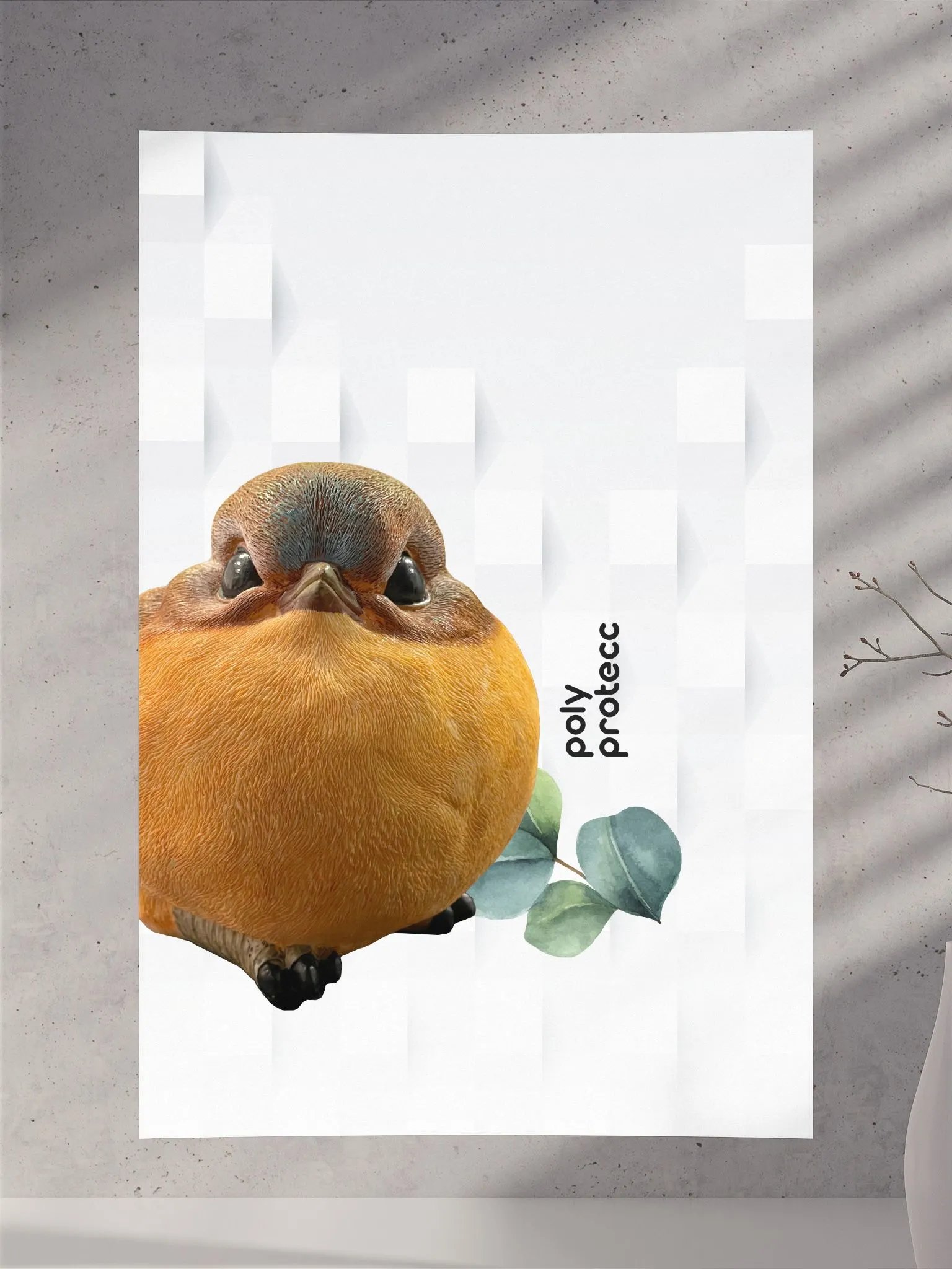 PolyProtecc Poster (white) product image (5)