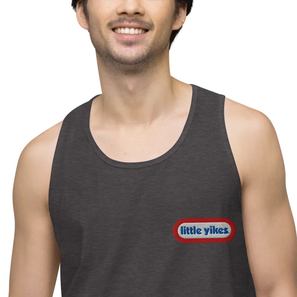 LITTLE YIKES UNISEX EMBROIDERED SLEEVELESS TEE product image (9)
