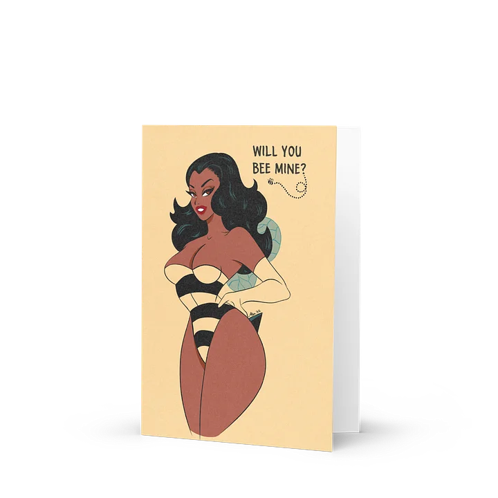 Will You Bee Mine? - Valentine's Day Greeting Card product image (1)