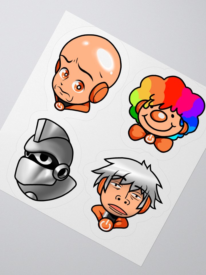 Power Guy Emote Sticker Set product image (5)