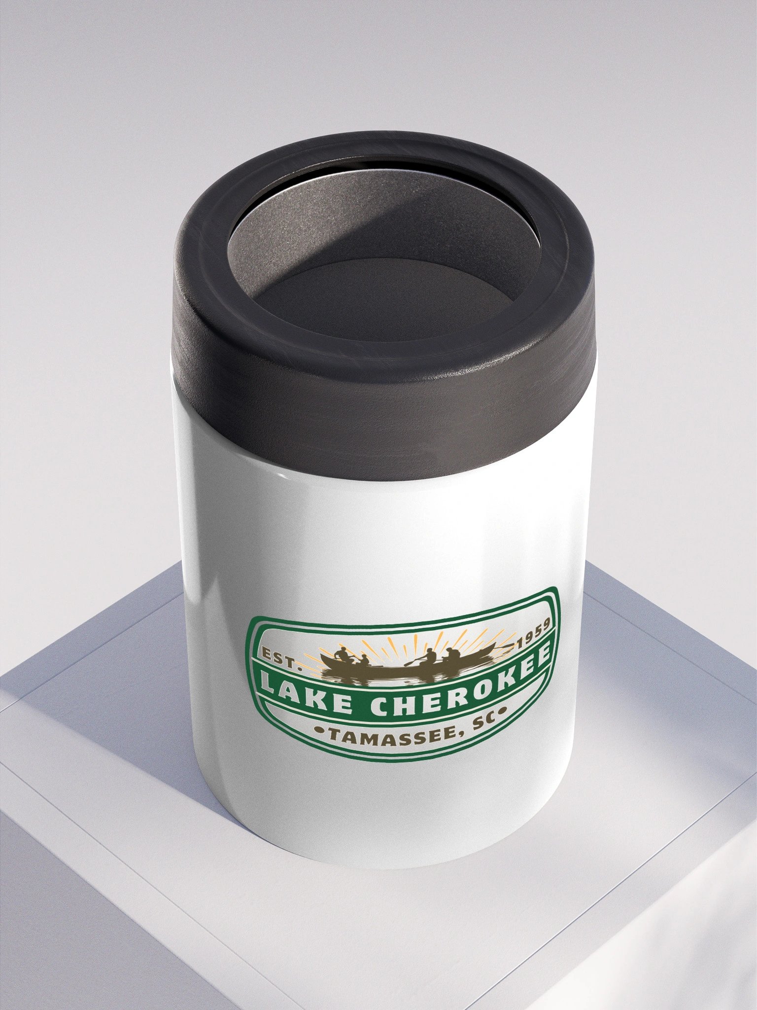 Stainless Steel LC Fishing Koozie product image (2)