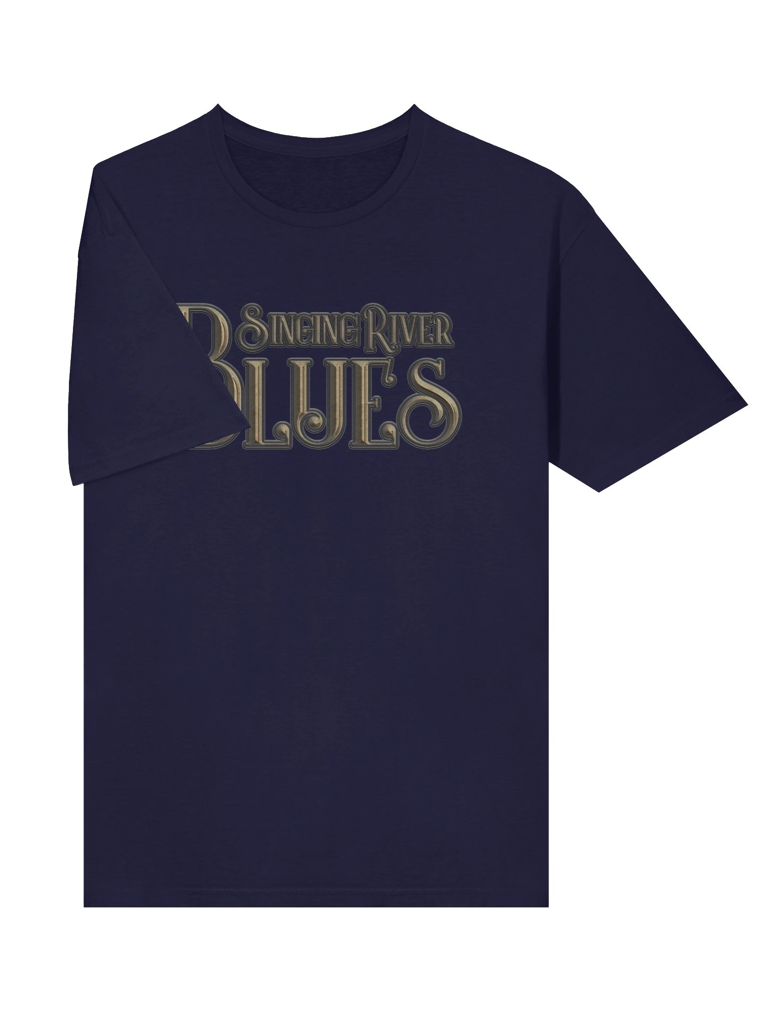 Singing River Blues Vintage Typography Tee product image (5)