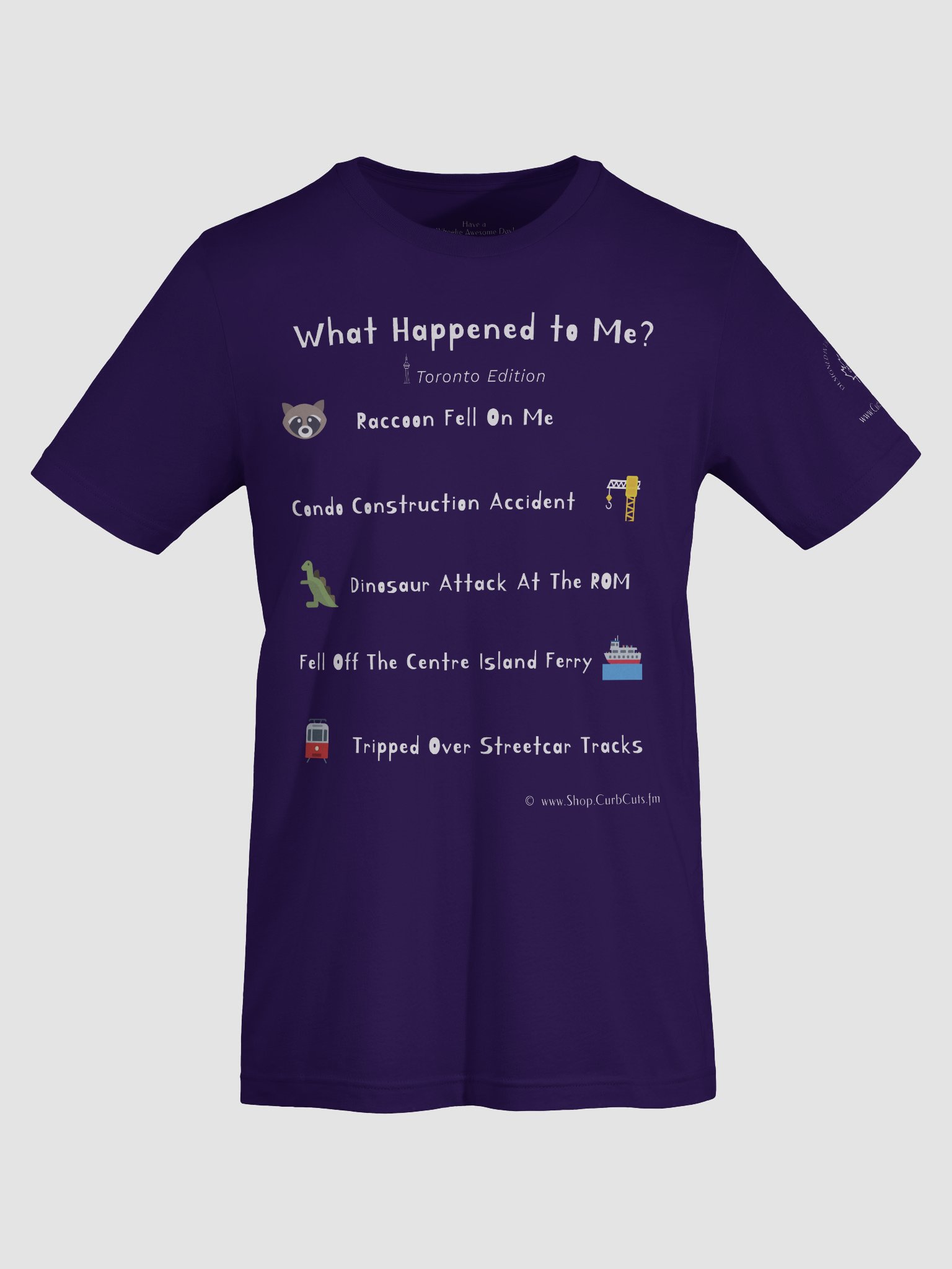 WHAT HAPPENED TO ME ? (Toronto Edition): Super Soft Tee product image (7)