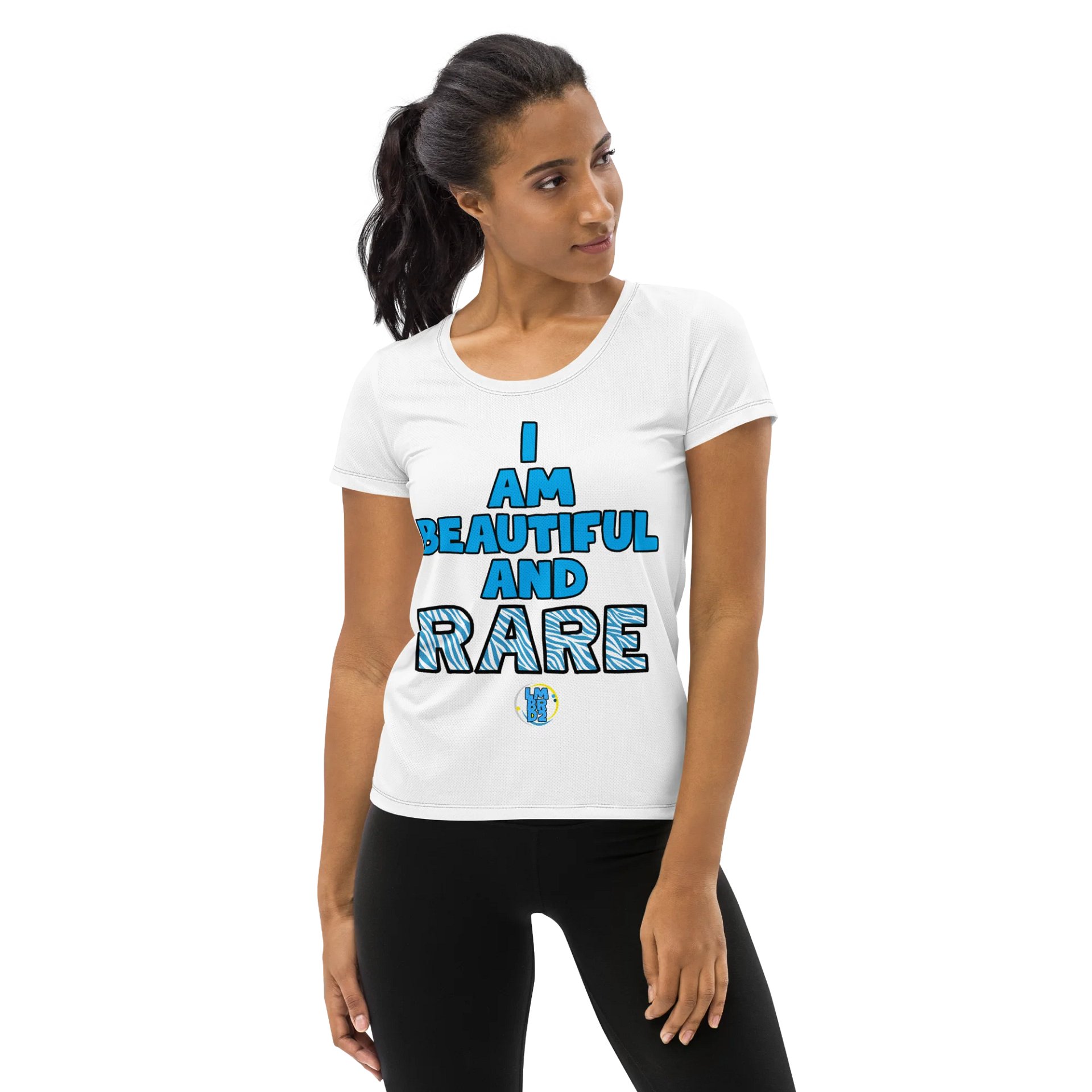 LMBRD2 All-Over Print Women's Athletic T-Shirt product image (1)