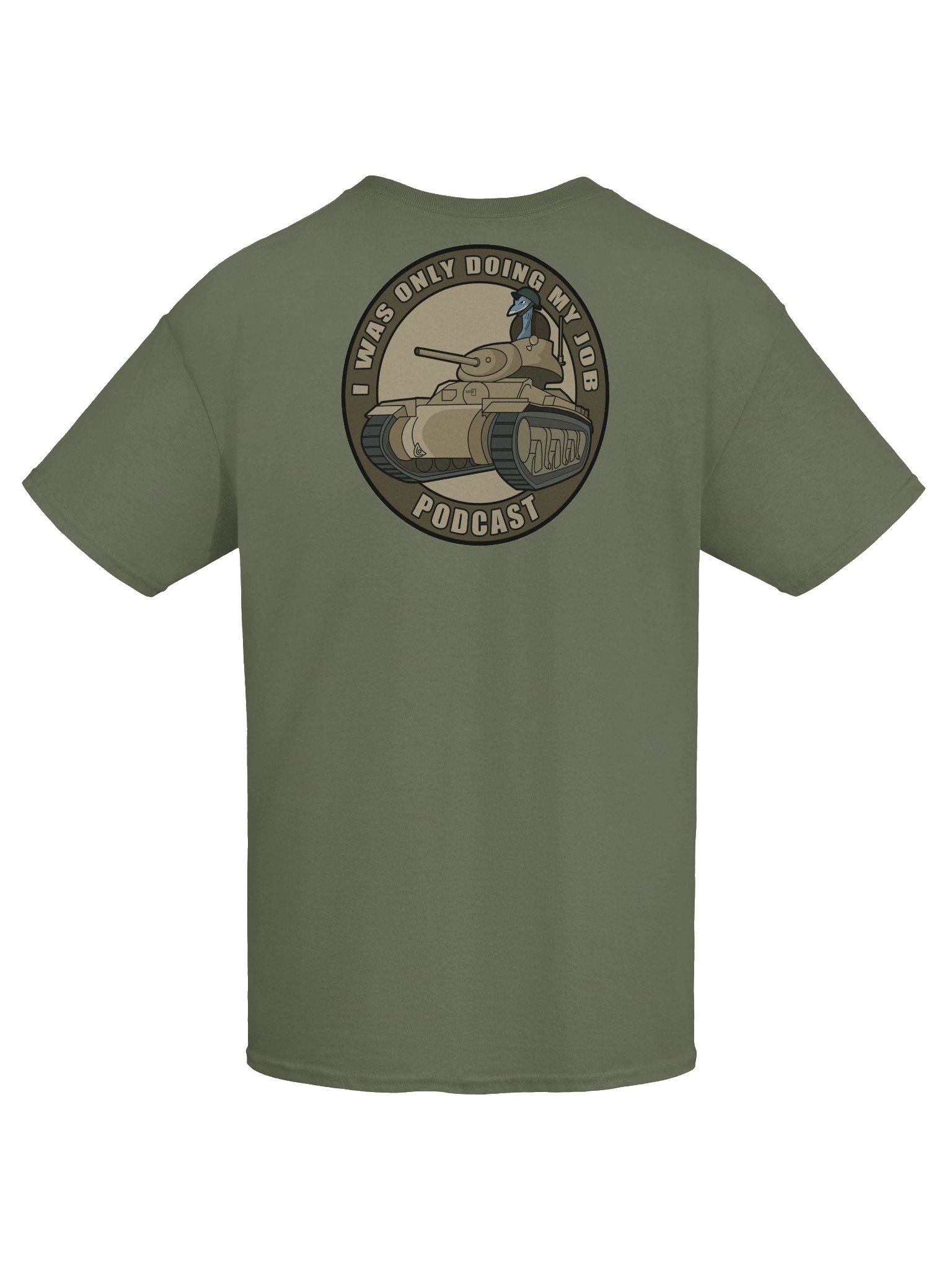 Armoured Emu Brigade Silhouette T-Shirt product image (9)