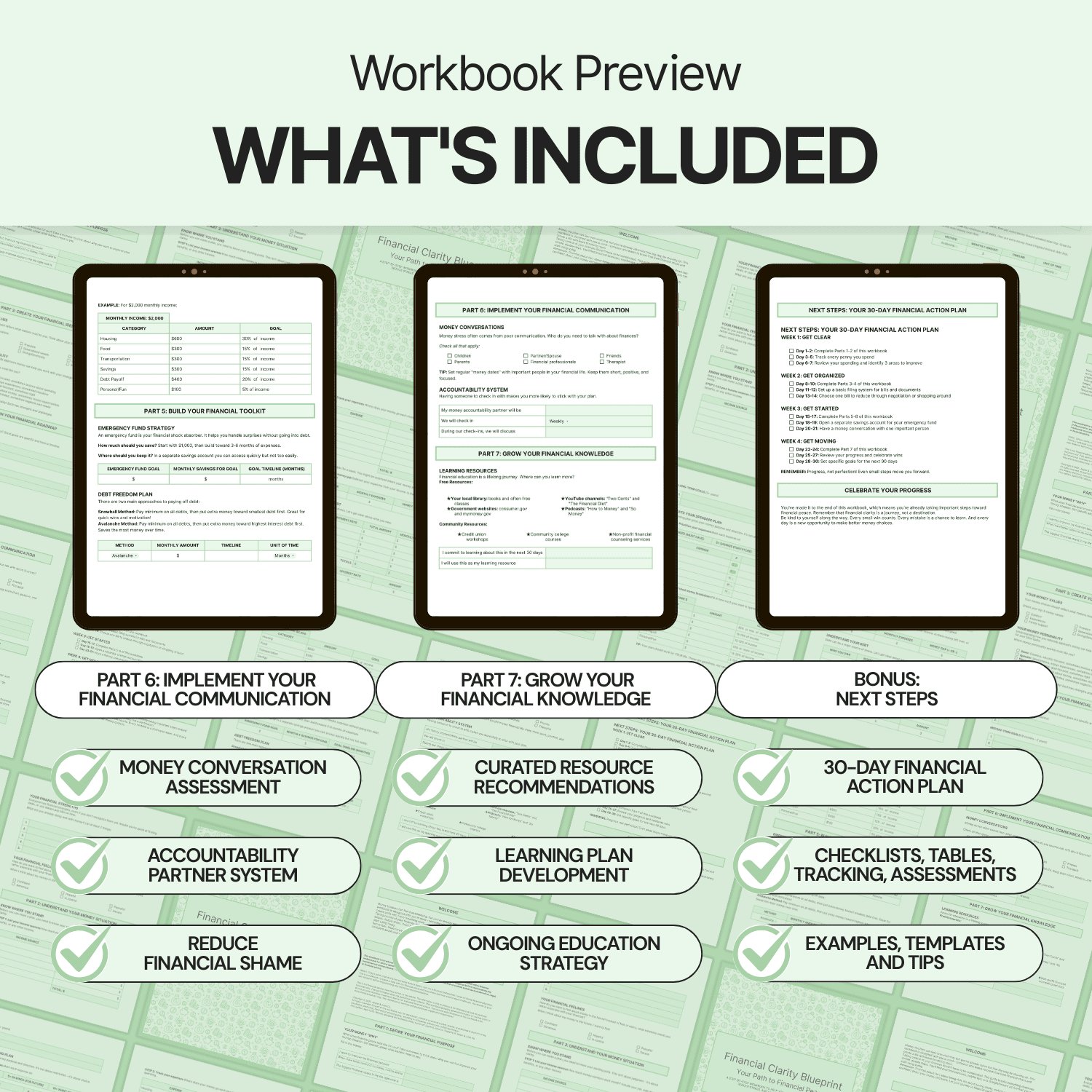 Financial Clarity Blueprint - Google Docs product image (8)