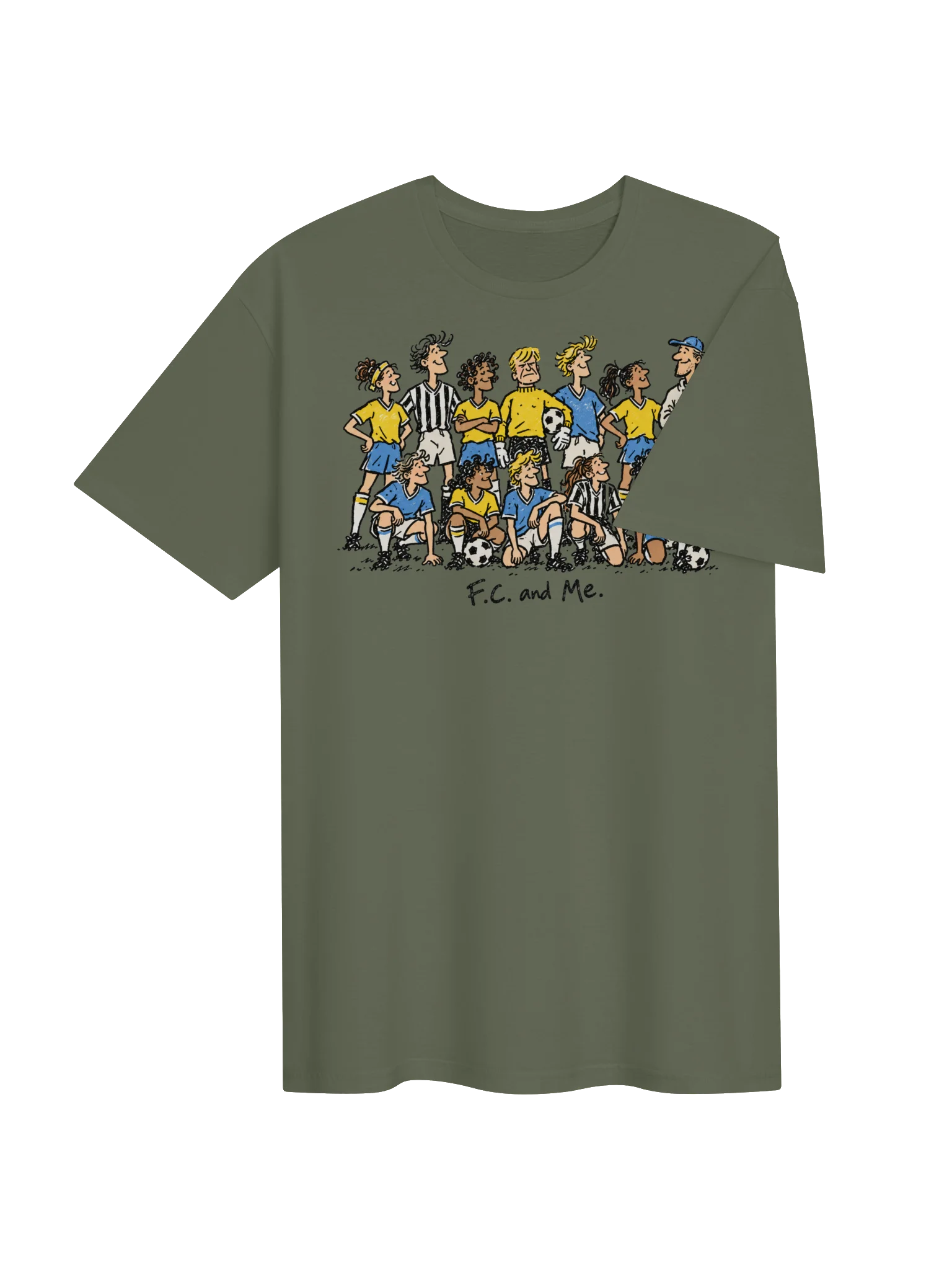 F.C. and Me Soccer Crew Tee product image (25)