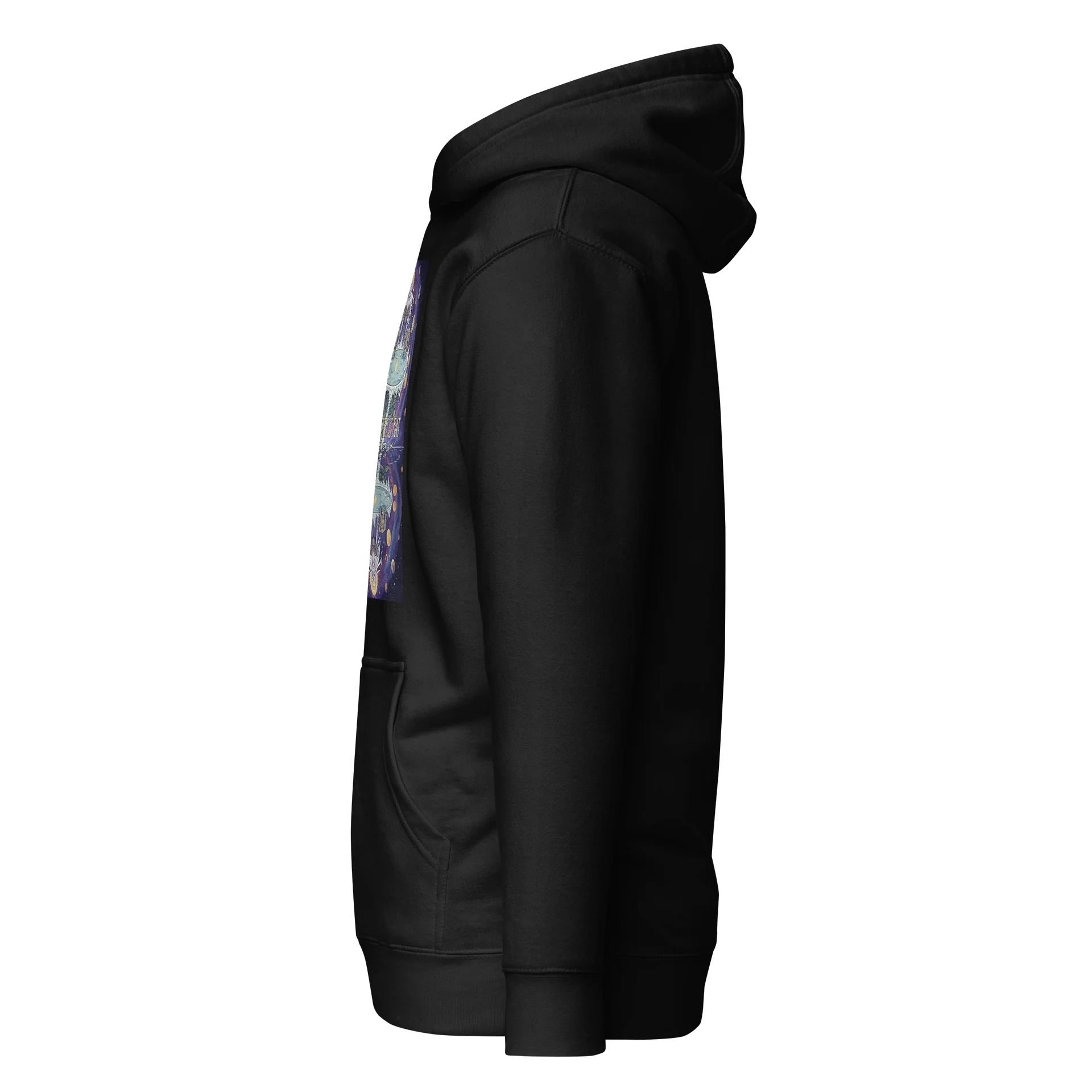 Celestial Flat Earth Unisex Hoodie product image (4)