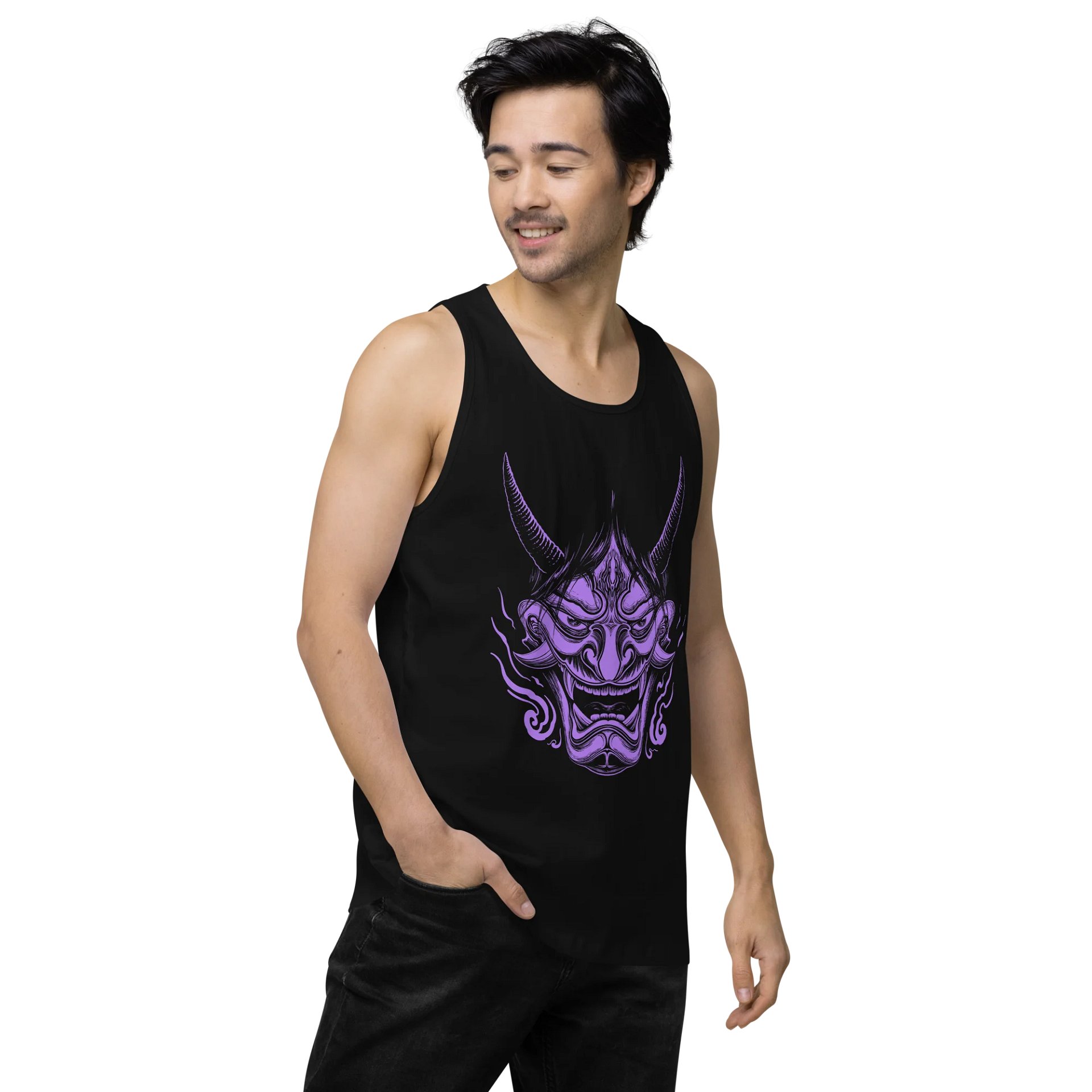 Demon (purple) singlet - male product image (7)