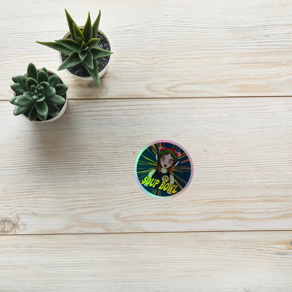 Holographic Soup Bowl Sticker product image (10)