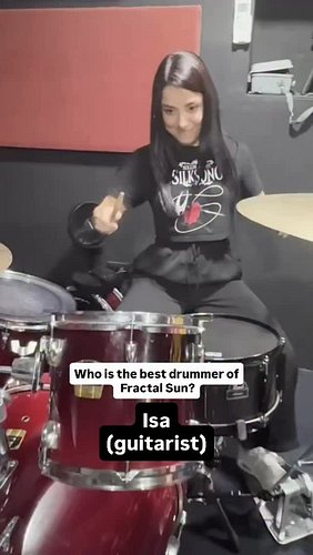 Which one is the best drummer of Fractal Sun?👀