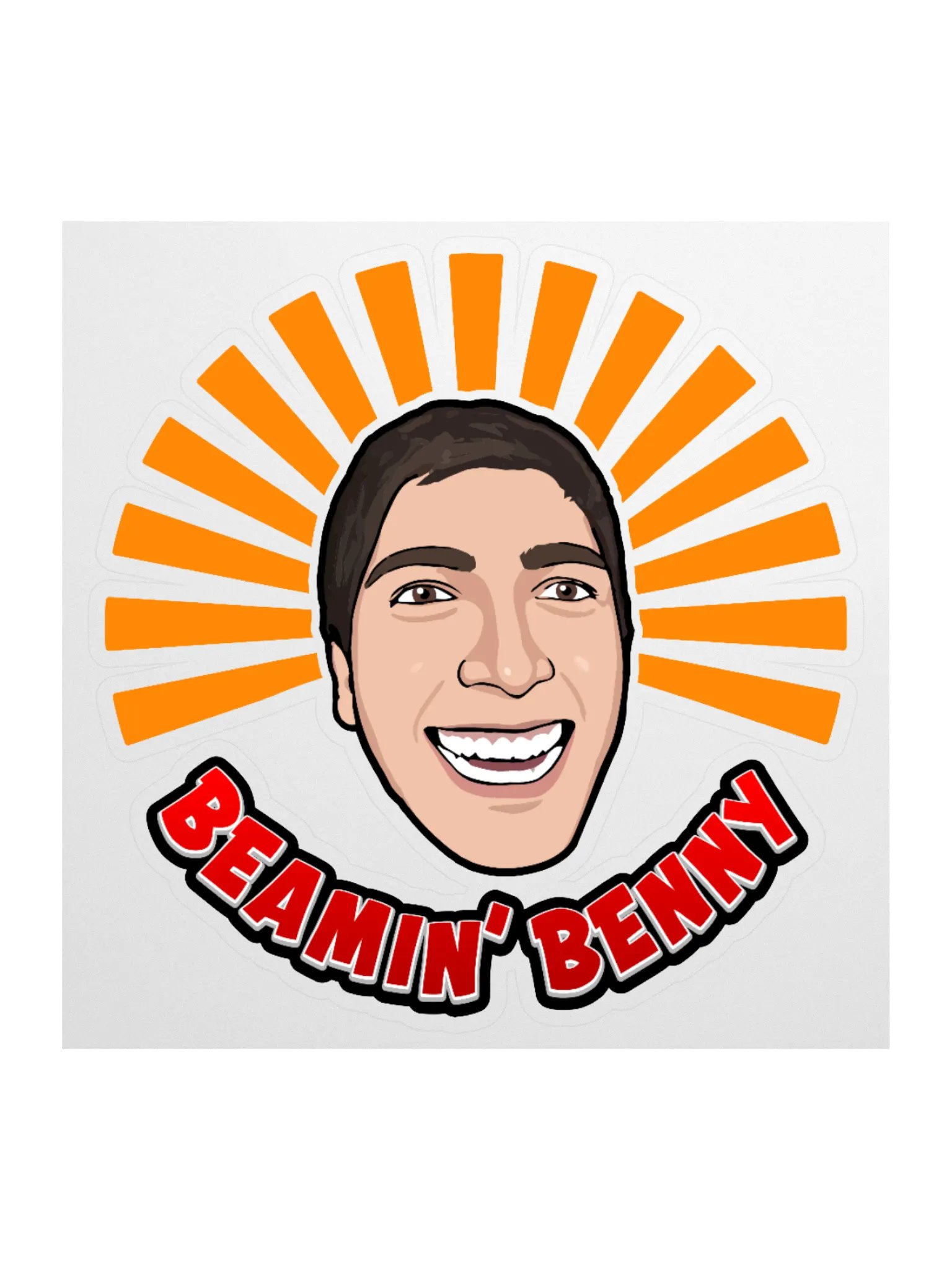 Beamin' Bright Benny Sticker product image (1)
