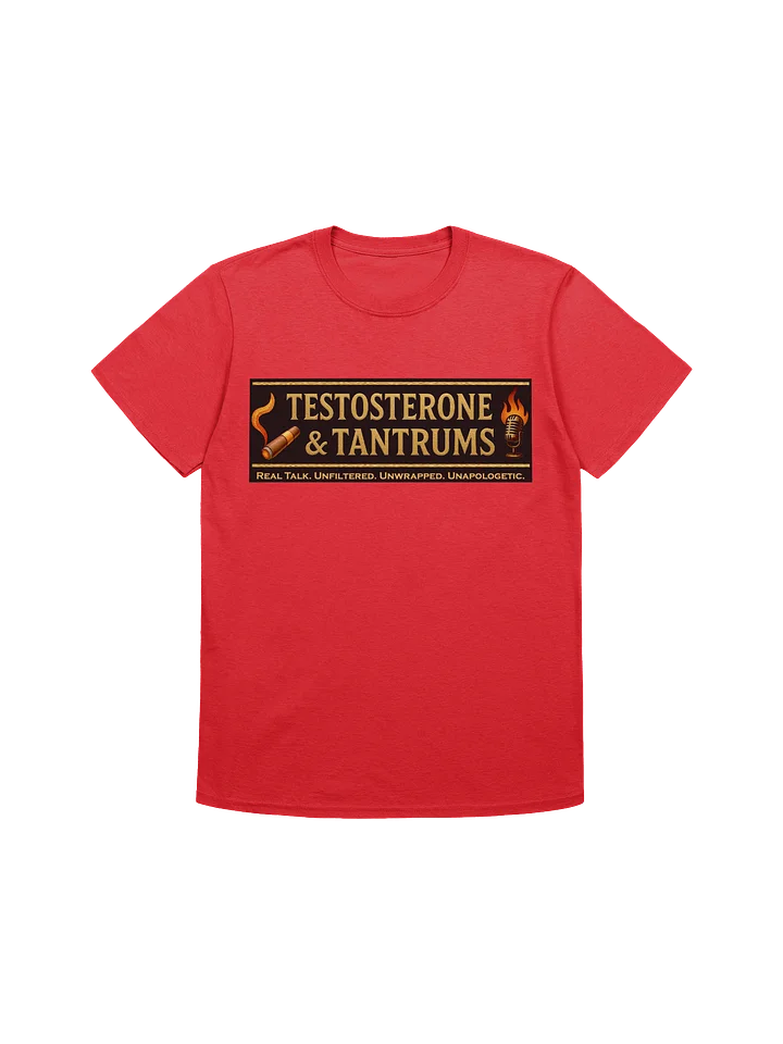 T&T Nameplate Tee - RED product image (1)