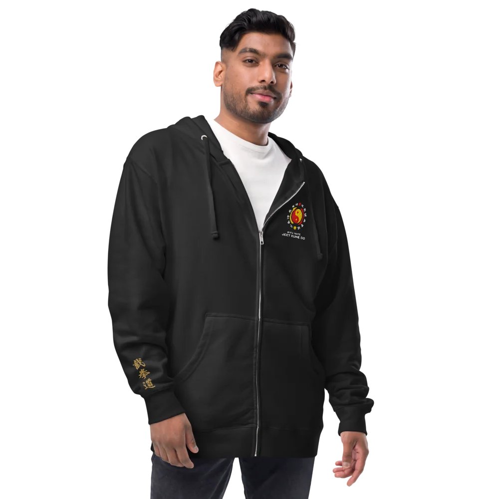[LIMITED FIRST EDITION] Sifu Nate Jeet Kune Do Embroidered Zip Hoodie product image (1)