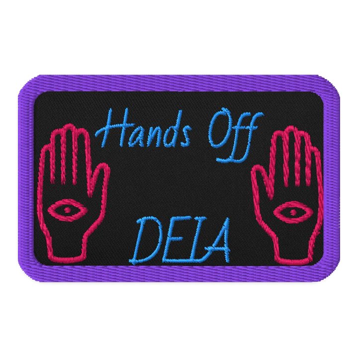 Hands Off DEIA, HOD, Rectangle Patch product image (1)