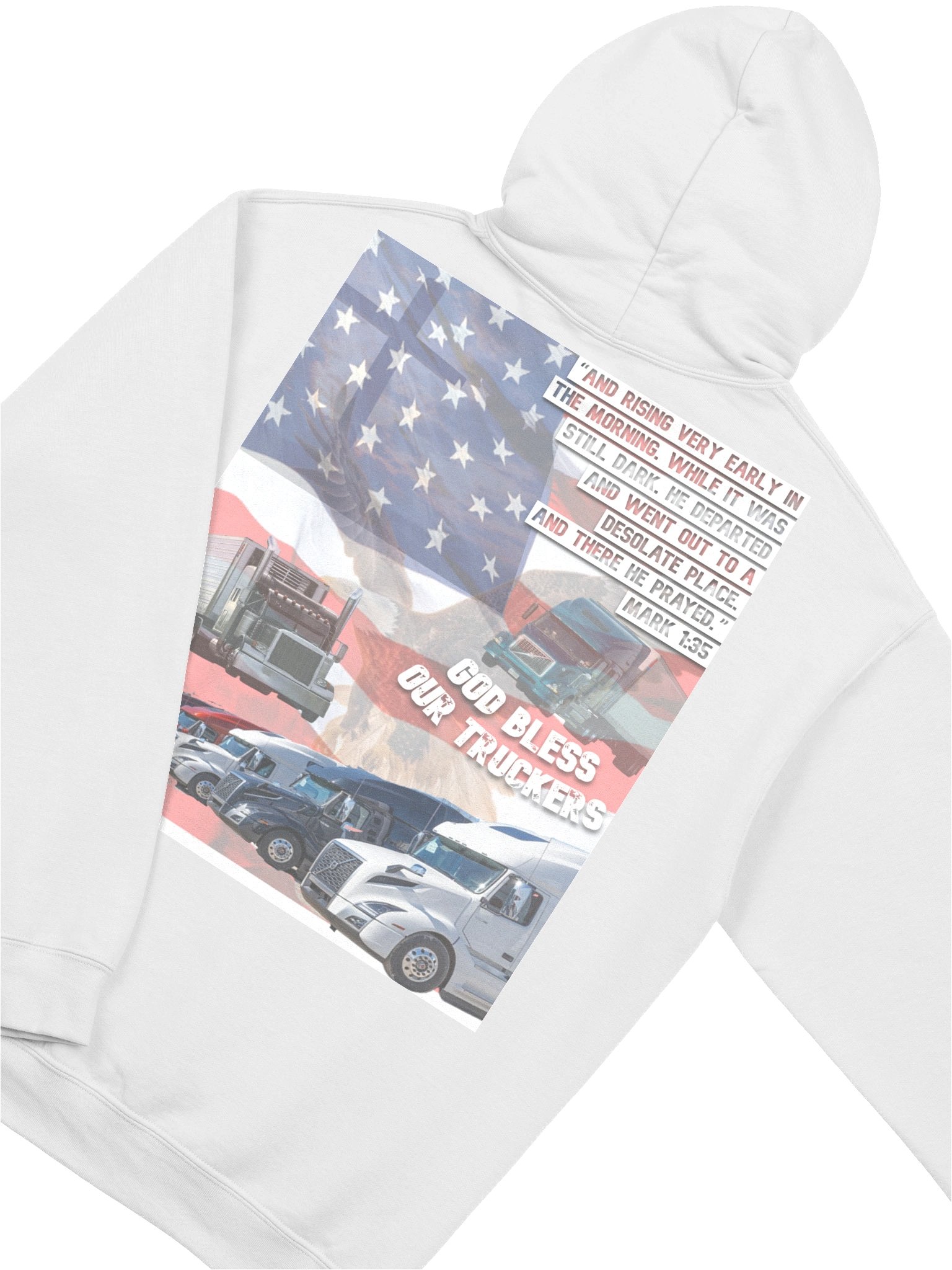 GOBBLESS OUR TRUCKERS (HOODIE) product image (4)
