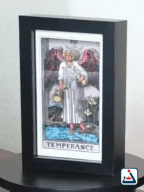 Temperance – 3D Tarot Shadow Box Art product image (2)