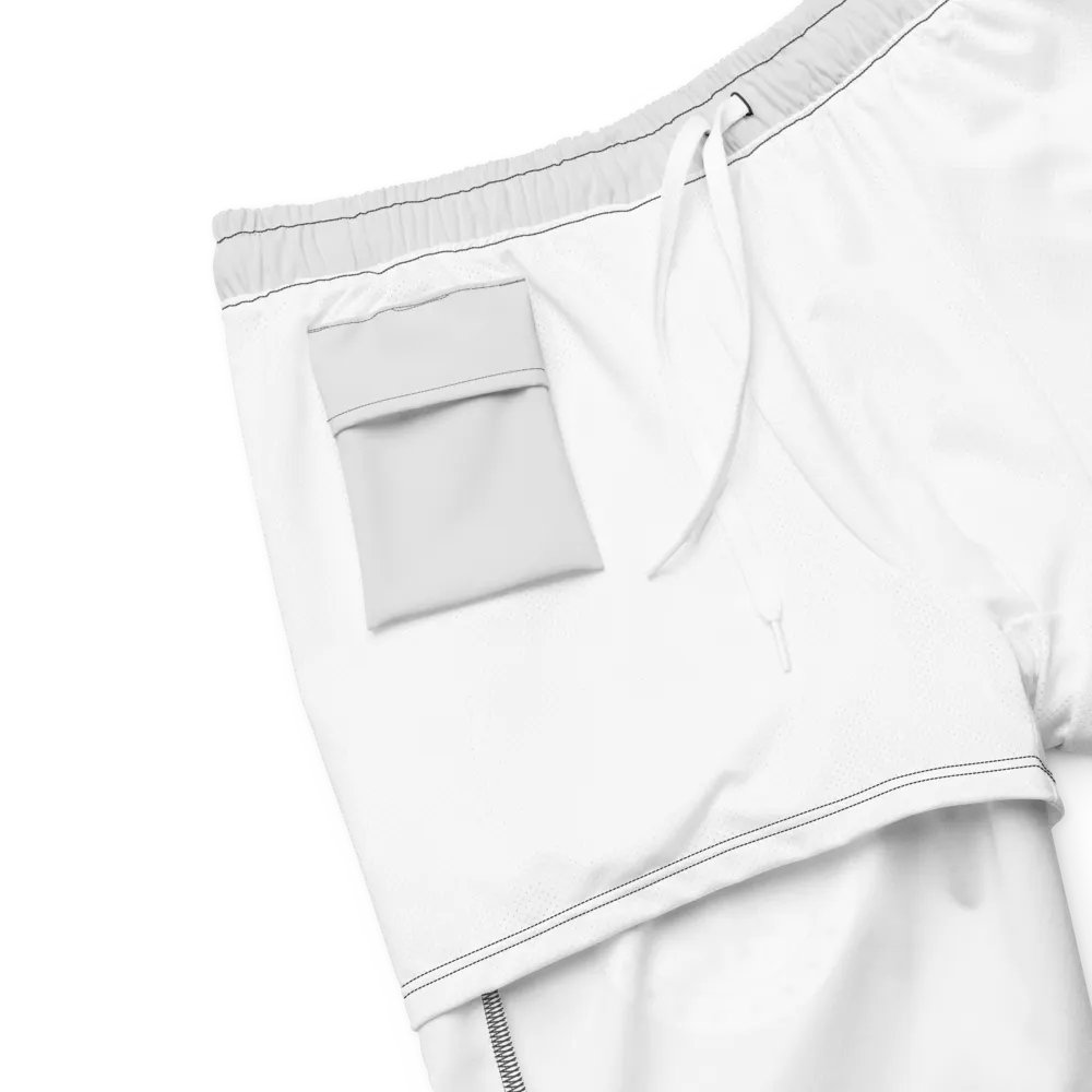 'Let The Gains Begin' Emblem Swim Trunks product image (5)