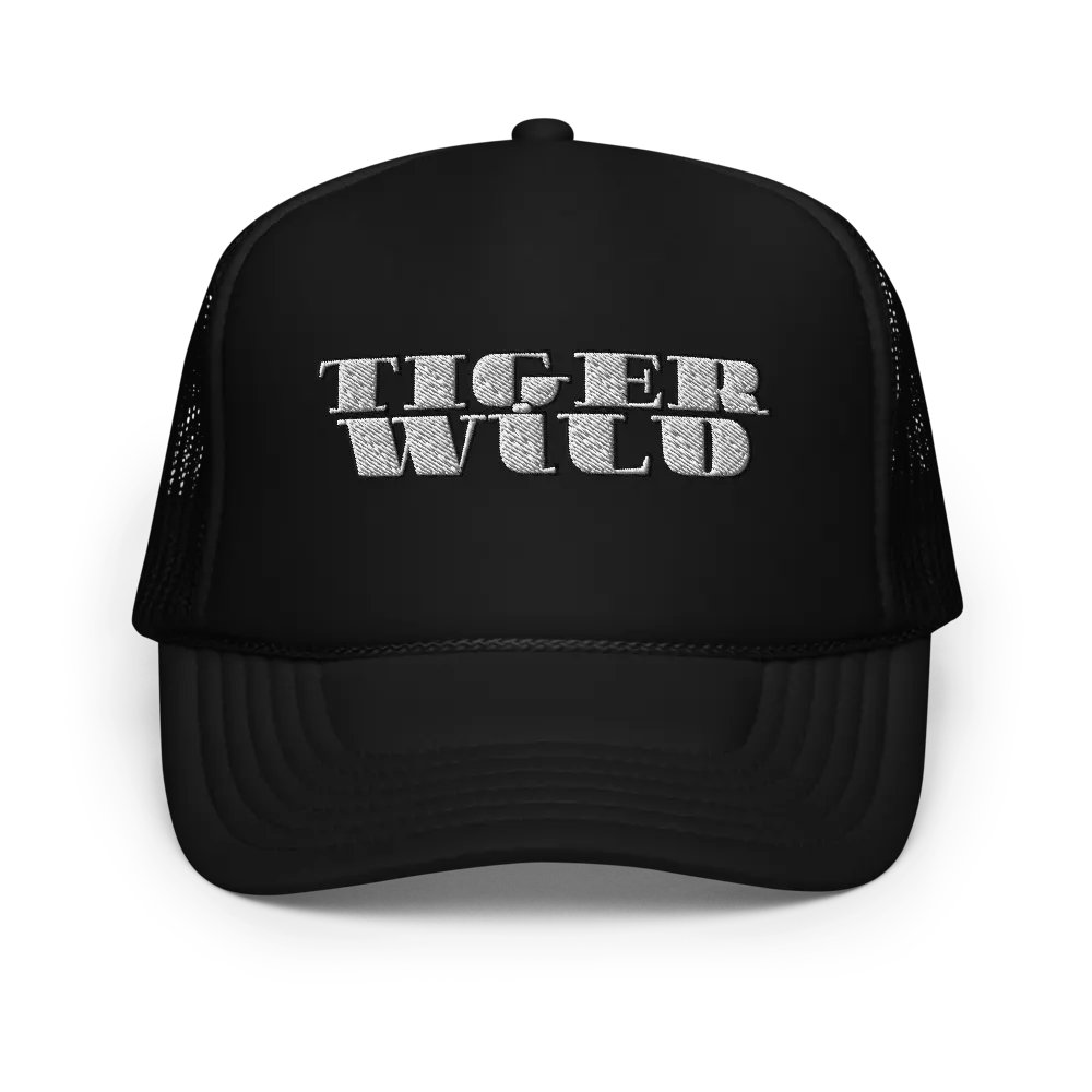 TIGER WILD Foam Trucker Hat product image (2)