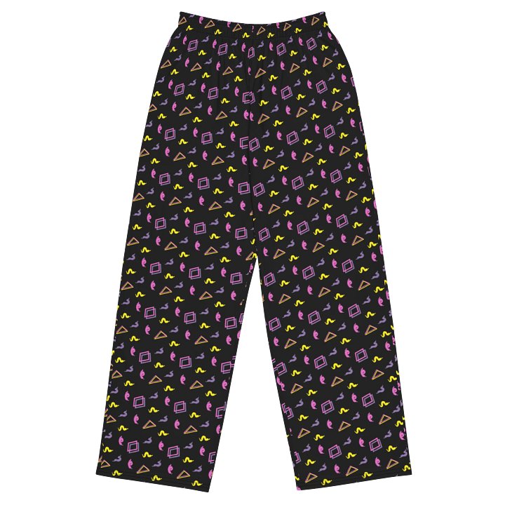 Oh Worm pattern wide leg pants product image (1)